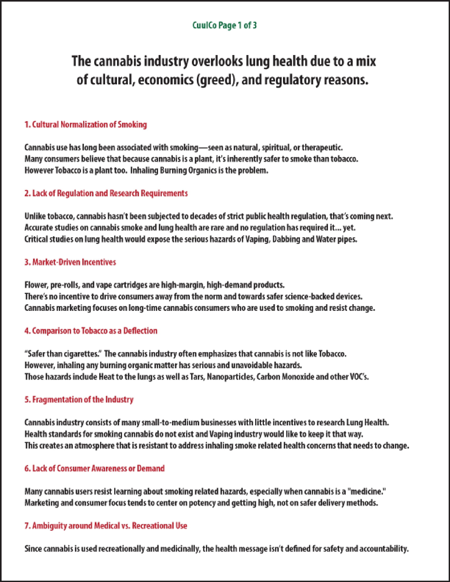 Cuulco Science Discovery Page 1